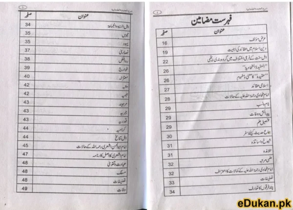 Sharah Aqeedah Tahawiah Urdu