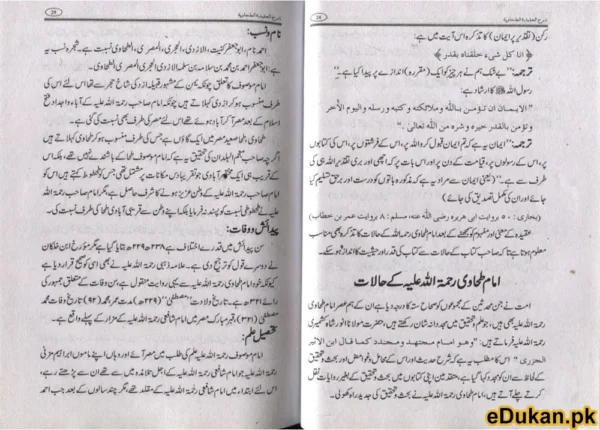 Sharah Aqeedah Tahawiah Urdu