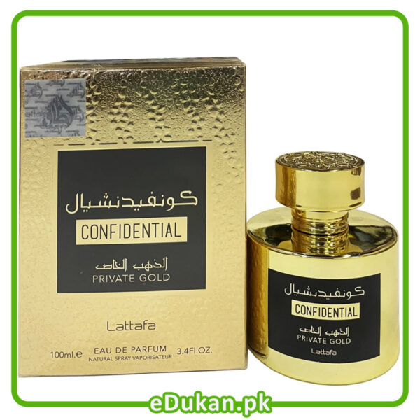 Confidential Private Gold 100ml by Lattafa Perfumes
