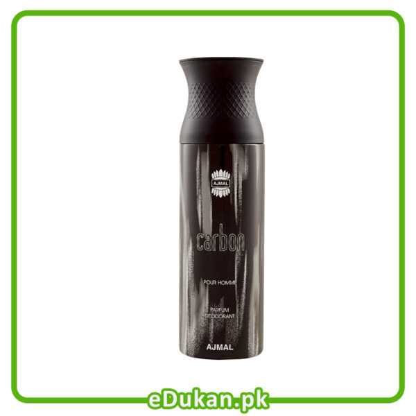 CARBON DEODORANT FOR HIM 200ML by Ajmal Perfumes
