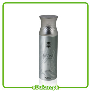 EVOKE SILVER DEODORANT FOR HIM 200ML by Ajmal Perfumes