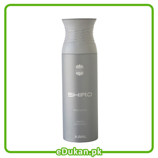SHIRO DEODORANT FOR MEN 200ML by Ajmal Perfumes