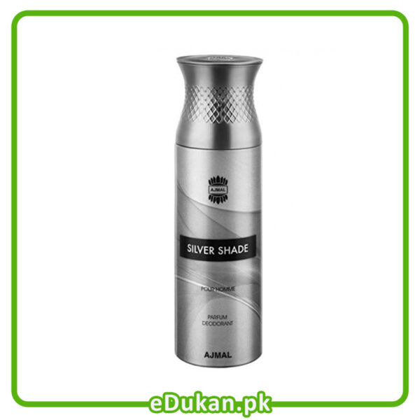 SILVER SHADE DEODORANT FOR HIM 200ML by Ajmal Perfumes