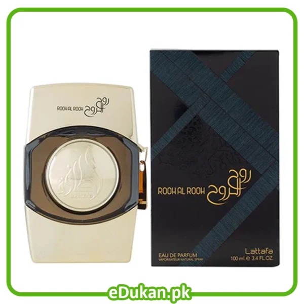Lattafa Rooh Al Rooh Gold is a 100ML
