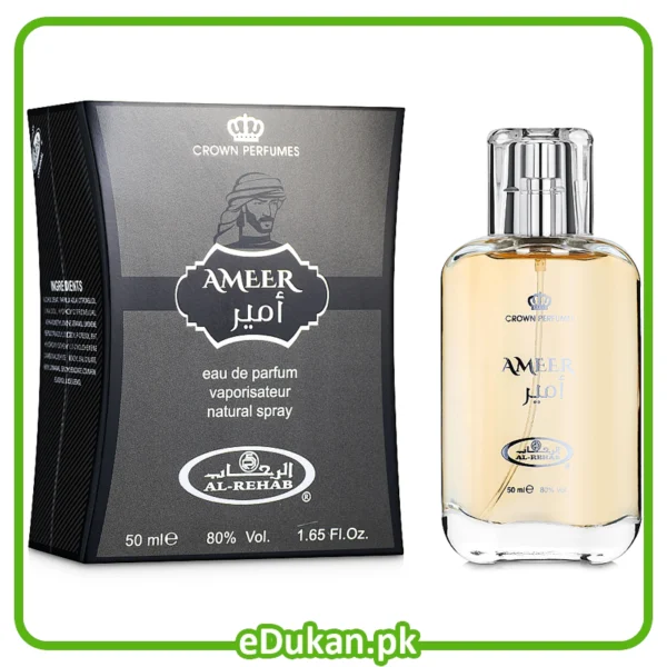 ameer 50ml al rehab perfumes crown perfumes