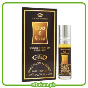 Oud & Rose 6ML Al Rehab Perfumes Crown Perfumes