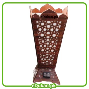 Electric Incense Burner with Light Lamp Brown