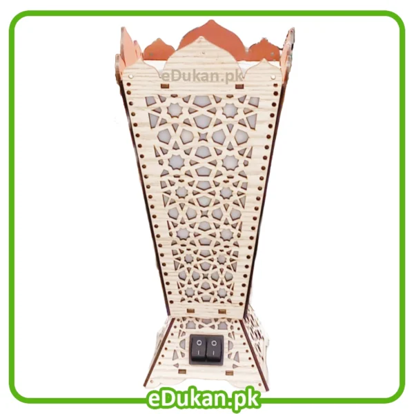 Electric Incense Burner with Light Lamp White