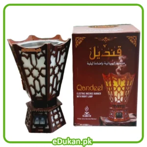 Qandeel Electric Incense Burner with Night Lamp